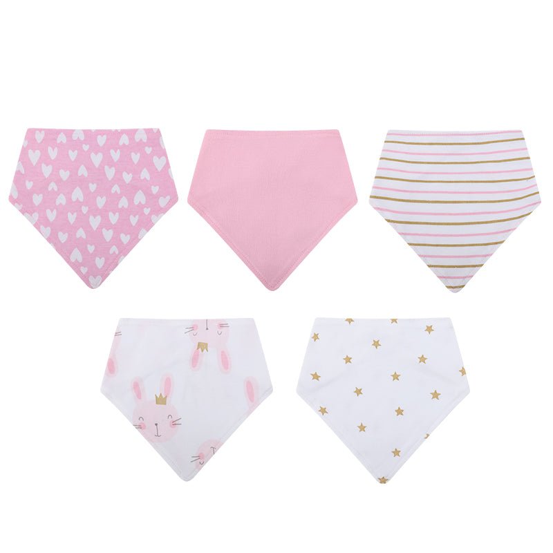 2024 Baby Bib 5pcs Sets Infant Newborn - kiddiezoom