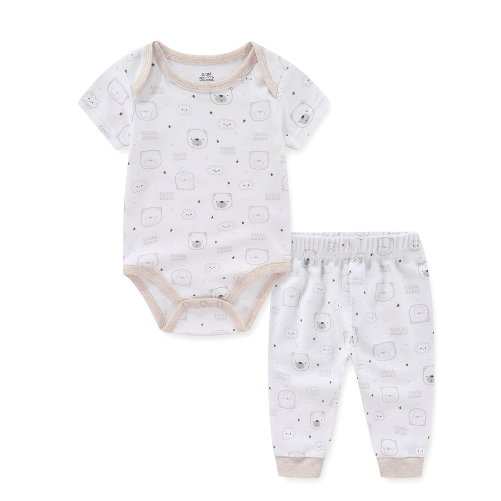 22 Pack Babies Outfits & Sets Clothing 0 - 3 Months Newborn Cotton Gift - kiddiezoom