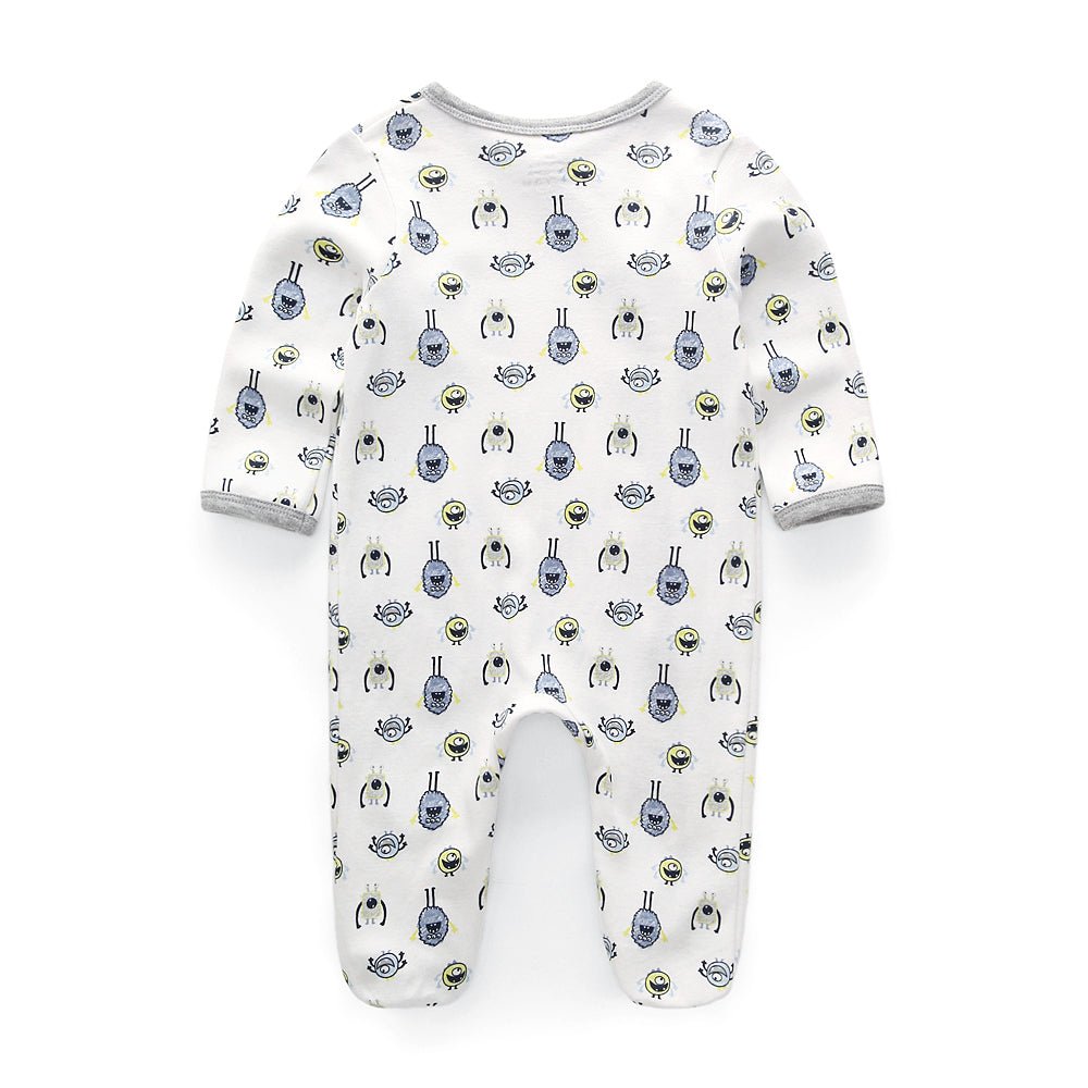 2Pcs/set Baby Rompers Long Sleeve Cotton Jumpsuit - kiddiezoom