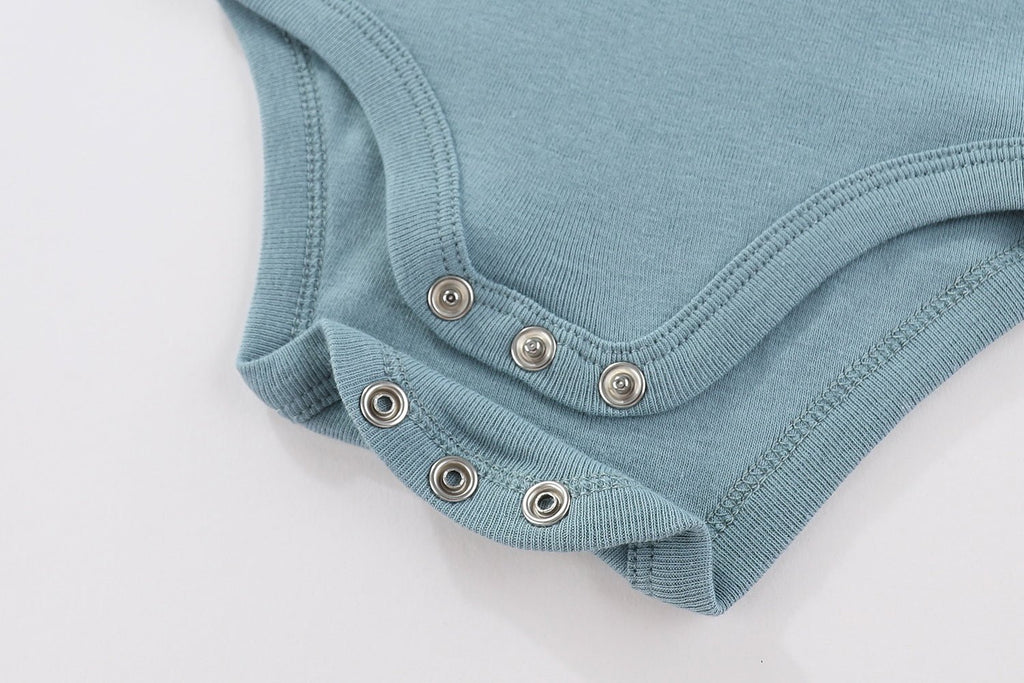 Baby 100% Cotton Bodysuits Newborn Clothing 3 Pack - kiddiezoom