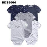 Ensemble de 5 bodies pour bébé garçon Vêtements 2024