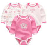 Baby Clothing 2024 Girl Bodysuits Long Sleeve - kiddiezoom