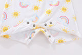 Baby Newborn Short Sleeves Bodysuits Girls Onesies - kiddiezoom
