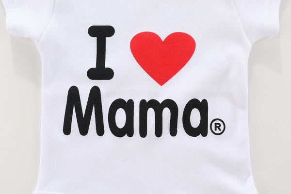 Baby PAPA & MAMA Bodysuits Clothes – kiddiezoom