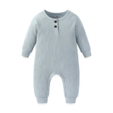 Baby Rompers Ribbed Cotton Clothing
