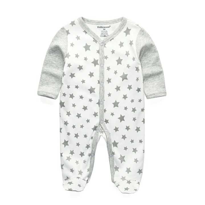 Baby Rompers Boys&Girls Jumpsuits Striped Clothes - kiddiezoom