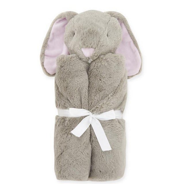 Cute Cartoon Soft Baby Blanket And Swaddling Fleece - kiddiezoom