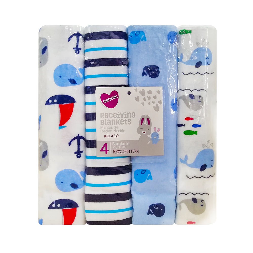 New Sale Baby Blanket Bedding 4 Count Flannel Blankets - kiddiezoom