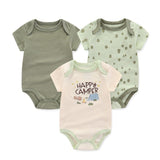 Neugeborenen-Bodys, modische Onesies, 3er-Sets