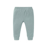 Ribbed Baby Newborn Pants Solid Trousers - kiddiezoom