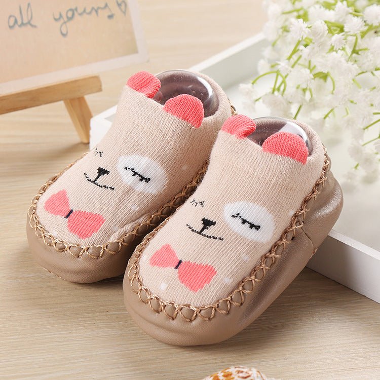 Soft Baby First Walkers Shoes Bottom Comfortable Non - slip Kid - kiddiezoom