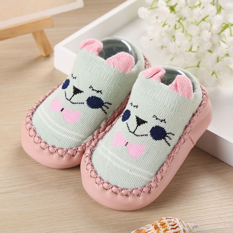 Soft Baby First Walkers Shoes Bottom Comfortable Non - slip Kid - kiddiezoom