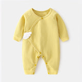 100% Cotton Newborn Rompers Wing Baby Winter Clothes - kiddiezoom