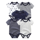 2024 Baby Bodysuits 5 Pieces Set Newborn - kiddiezoom