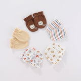 2024 Baby Glove Bear Mittens 5pcs Set - kiddiezoom