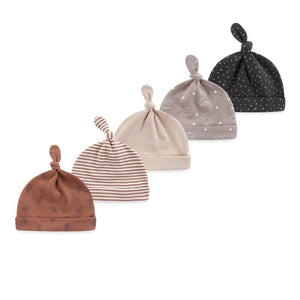 2024 Baby Hats Newborn Caps 5pcs Sets - kiddiezoom