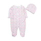 2024 Baby Rompers with Caps 100% Cotton Infants Jumpsuits - kiddiezoom