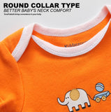 2024 Cotton Baby Bodysuits Clothing 5PCS Set - kiddiezoom