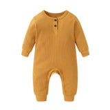 2024 Kids Rompers Baby Ribbed Jumpsuits - kiddiezoom