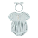 2-teiliges Set Baby Body + Mütze Mädchen Outfit 