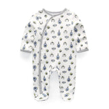 2Pcs/set Baby Rompers Long Sleeve Cotton Jumpsuit - kiddiezoom