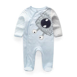 2Pcs/set Baby Rompers Long Sleeve Cotton Jumpsuit - kiddiezoom