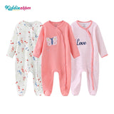 3 Pcak Baby Rompers Newborn Onesies Set - kiddiezoom