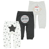 3pcs Baby Girls Pants Cotton Infant Set - kiddiezoom