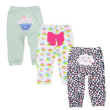 3pcs Baby Girls Pants Cotton Infant Set - kiddiezoom