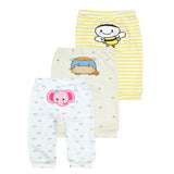 3pcs Baby Girls Pants Cotton Infant Set - kiddiezoom