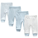 4pcs Baby Casual Trousers Infant Newborn Pant 2024 - kiddiezoom