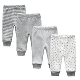 4pcs Baby Casual Trousers Infant Newborn Pant 2024 - kiddiezoom