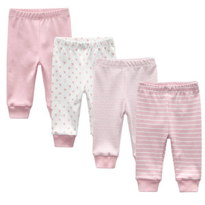 4pcs Baby Casual Trousers Infant Newborn Pant 2024 - kiddiezoom