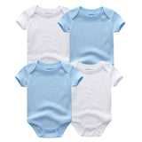 4pcs Baby Clothing 0 - 12m Bodysuits Onesies - kiddiezoom