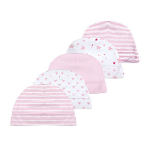 5pcs Baby Hats Infant Caps Sets - kiddiezoom