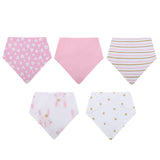 2024 Baby Bib 5pcs Sets Infant Newborn