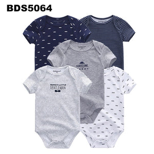 Baby Boys Bodysuits 5pcs Set Clothing 2024