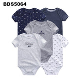 2024 Cotton Baby Bodysuits Clothing 5pcs Set