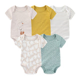 Baby Clothes Outfits Newborn Bodysuits 5 Pack