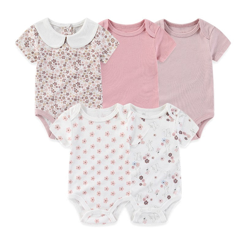 Newborn Baby Girls Clothes Outfits 5 Pack