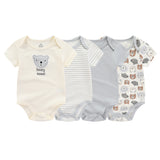 Baby Bodysuits Bear 4pcs Set Outfit Clothing