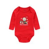 New Christmas Bodysuits+Hat Baby Clothing Sets