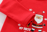 New Christmas Bodysuits+Hat Baby Clothing Sets