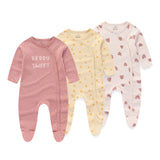 Rompers Baby 3 Pieces Newborn Set Onesies