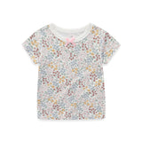 Floral Baby 2 Piece Set Girls Clothing Shirt