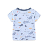 Boys Clothes Whale Unisex 2 Piece Set