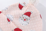 Christmas Baby Rompers+Hats Kids Onesies