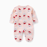 Christmas Baby Rompers+Hats Kids Onesies