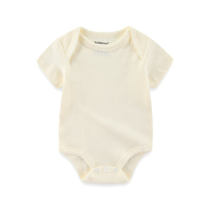 Ribbed Baby Bodysuits Newborn Jumpsuits