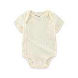 New Baby Ribbed Bodysuits Infant Clothes